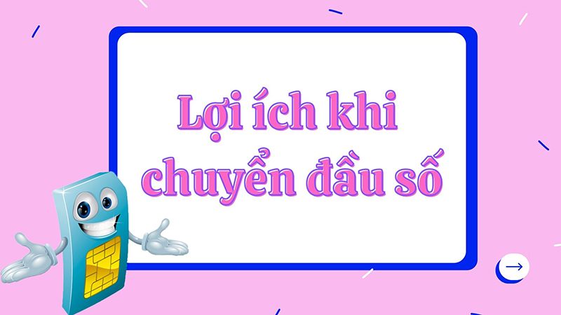 Lợi ích khi chuyển đổi